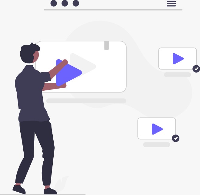 Video Editing Illustration